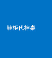 廊坊阴阳风水化煞一百七十五——鞋柜代神桌